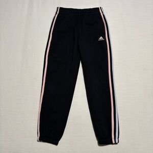 Girls Adidas Regular Fit Sweatpant Joggers | Black | Size Small (7/8) | NWOT